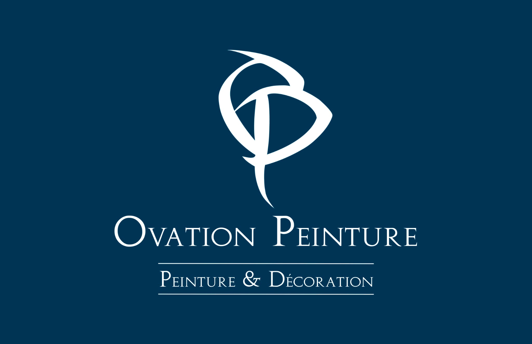 Ovation Peinture Logo